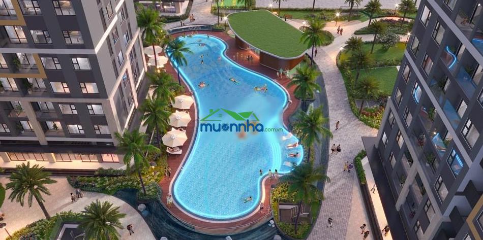 Bán 2pn2wc - 3,1 tỷ, 59m2, view quảng trường golden eagle - 4