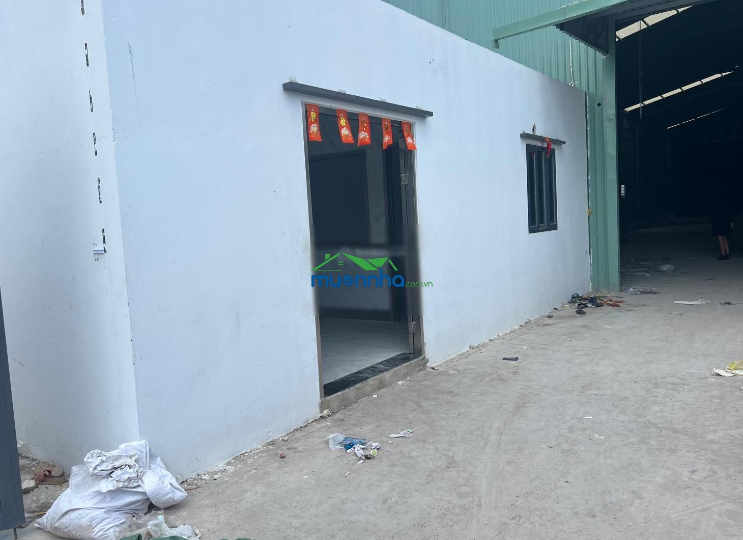 Cho thuê xưởng 650m2, 25 triệu/th thuận an. 0907 838 ***
