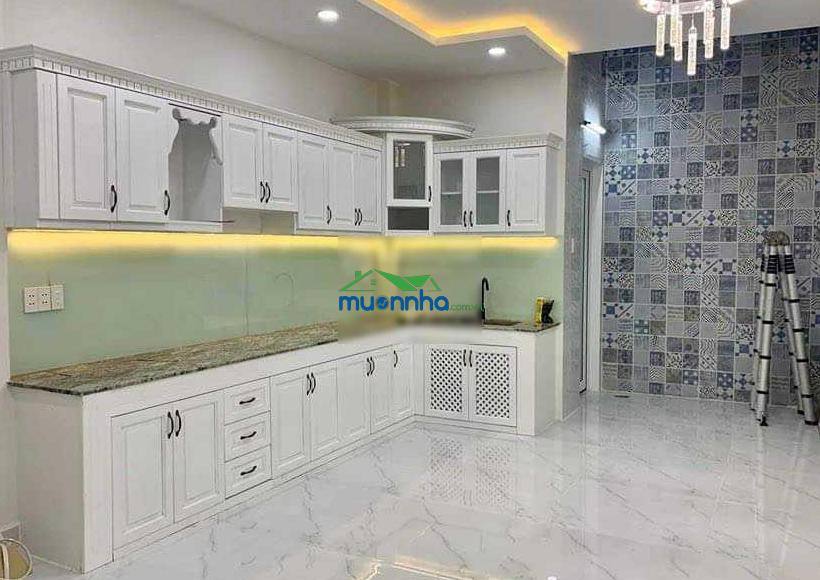 Bán nhà mới kdc bình phú đối diện công viên 4x17m 3 lầu - 2
