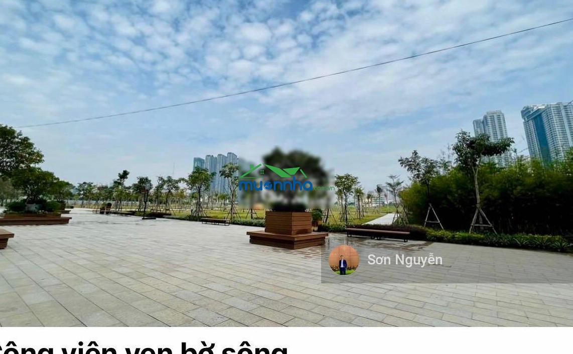 Cho thuê the river - căn 4pn view trực diện sông nhìn về q1 & landmark