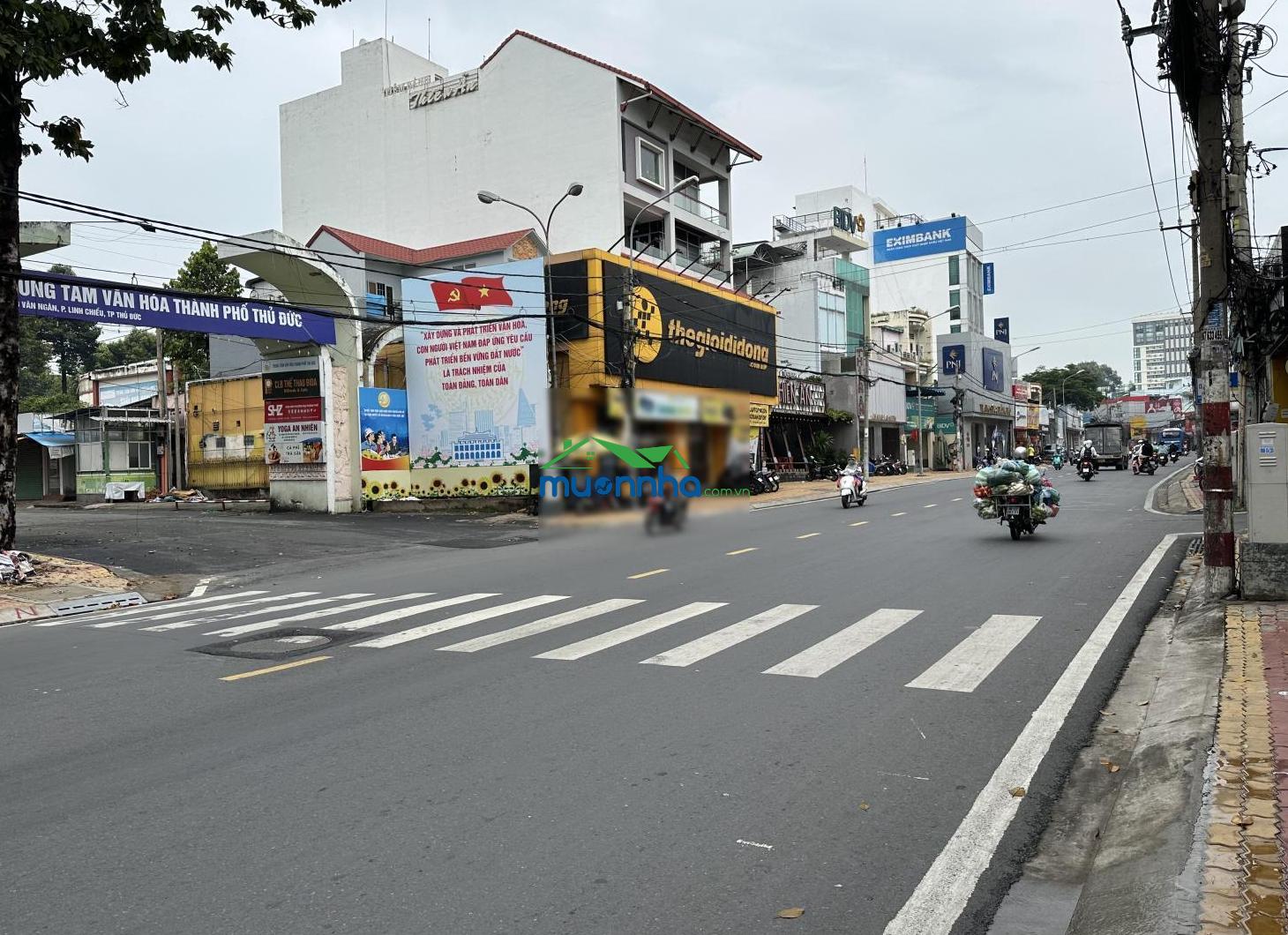 140m2. ngang 5,5m. hẻm xe tải. cách đường võ văn ngân 200m. khu vực trung tâm phường bình thọ. shr - 2