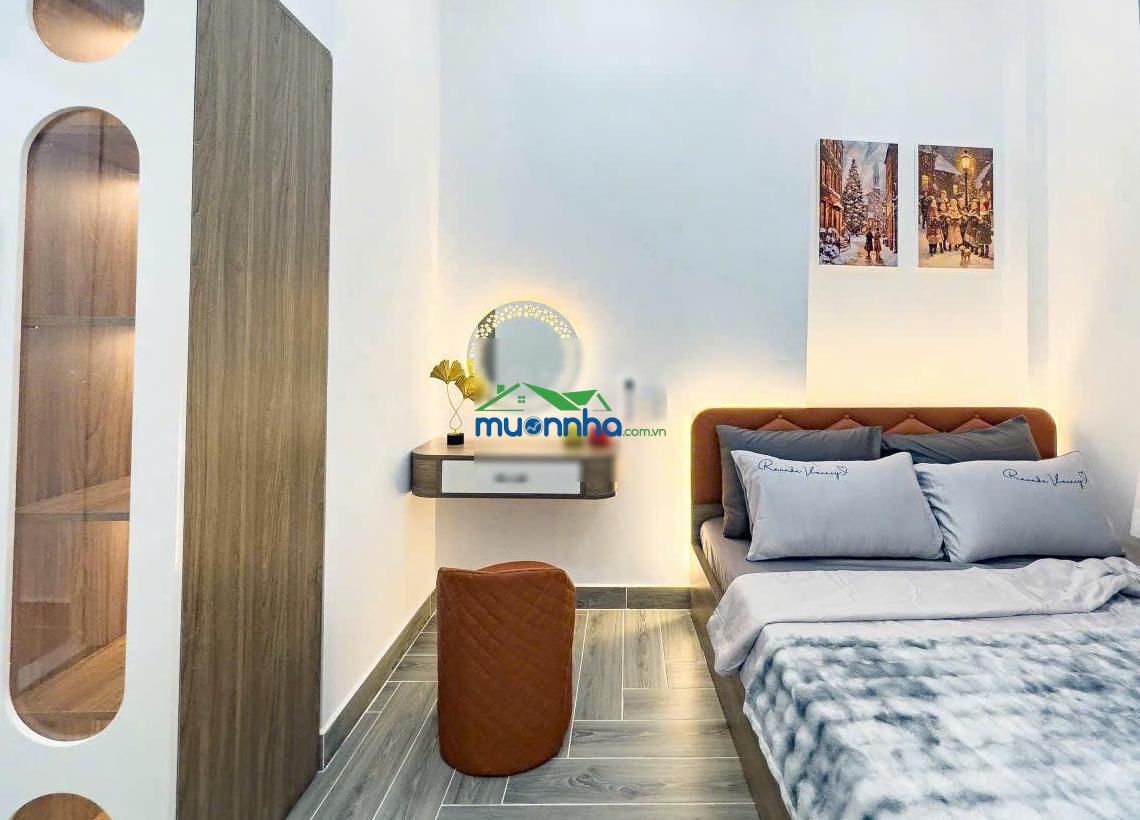 Bán gấp nhà mới phùng tá chu, 48m2, 4 tầng btct, 4pn 4wc, sân thượng, gần cv phú lâm, ô tô tới nhà