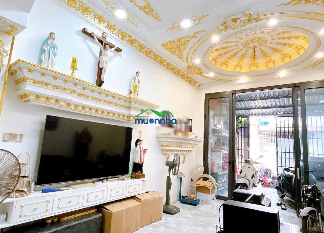 Khu vip hẻm 8m có công viên nội bộ phường tân sơn nhì 4x18m, nhà 1 trệt 2 lầu, sân thượng mới đẹp