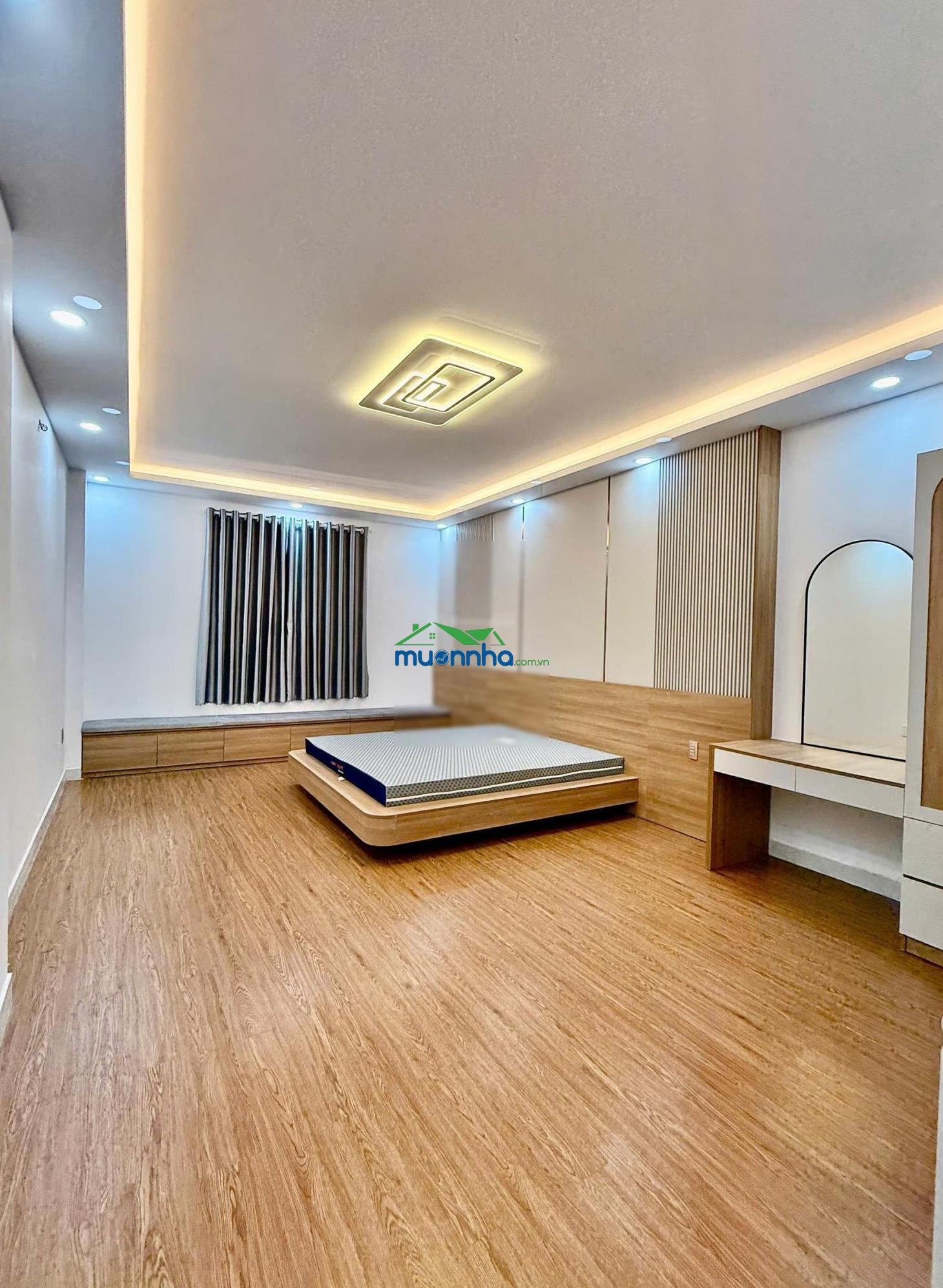Nhà lê văn thọ, p.8, gv. dt: 4m x 22m nhà mới trệt 3 lầu, full nội thất cao cấp, giá: 10,7 tỷ tl - 4
