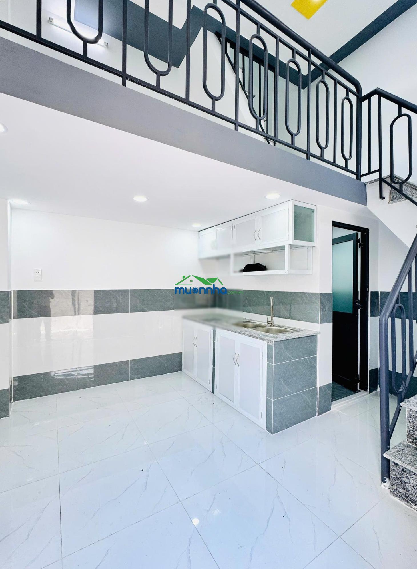 Nhà mới 1 trệt 1 lầu 1 lửng, ngay chợ xuân thới thượng, 2pn2wc, 565tr full bao công chứng - 3