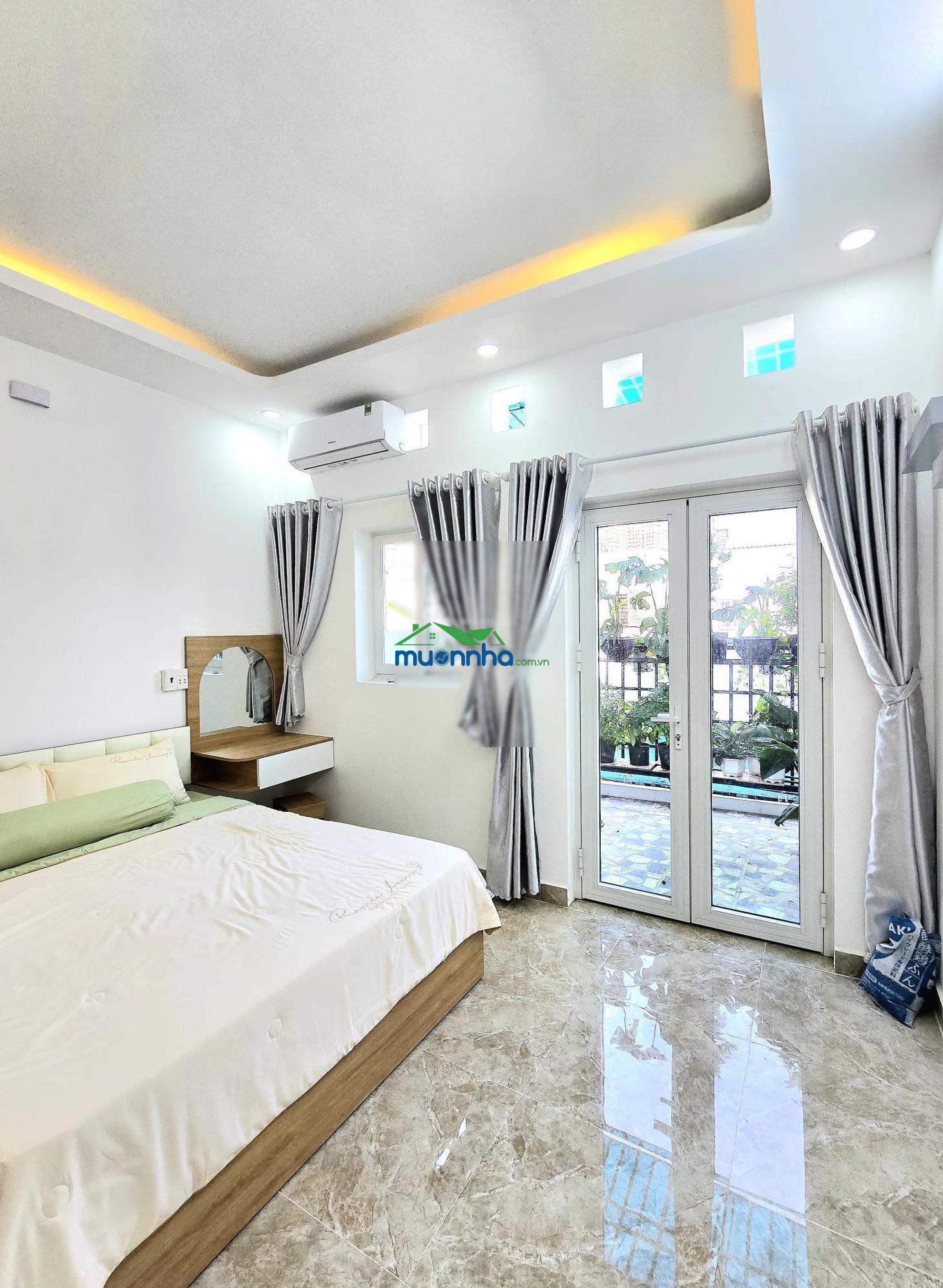 Bán nhà đẹp mới hoàn thiện 1 lầu hẻm thoáng mát - giáp quận 7 - 2
