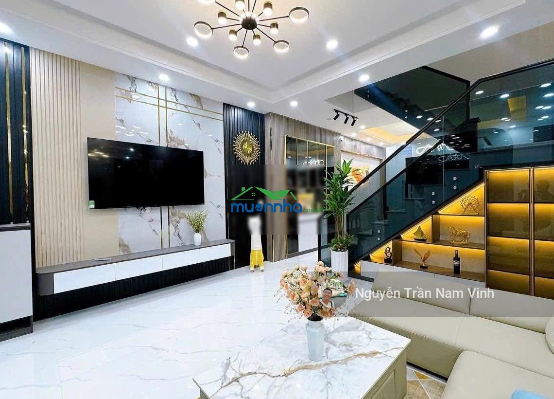 Bán nhà quận 7 nguyễn thị thập 60m2 ngang 5m dài 12m 3 tầng 4 phòng ngủ cạnh lotte chỉ 6 tỷ nhỉnh - 2