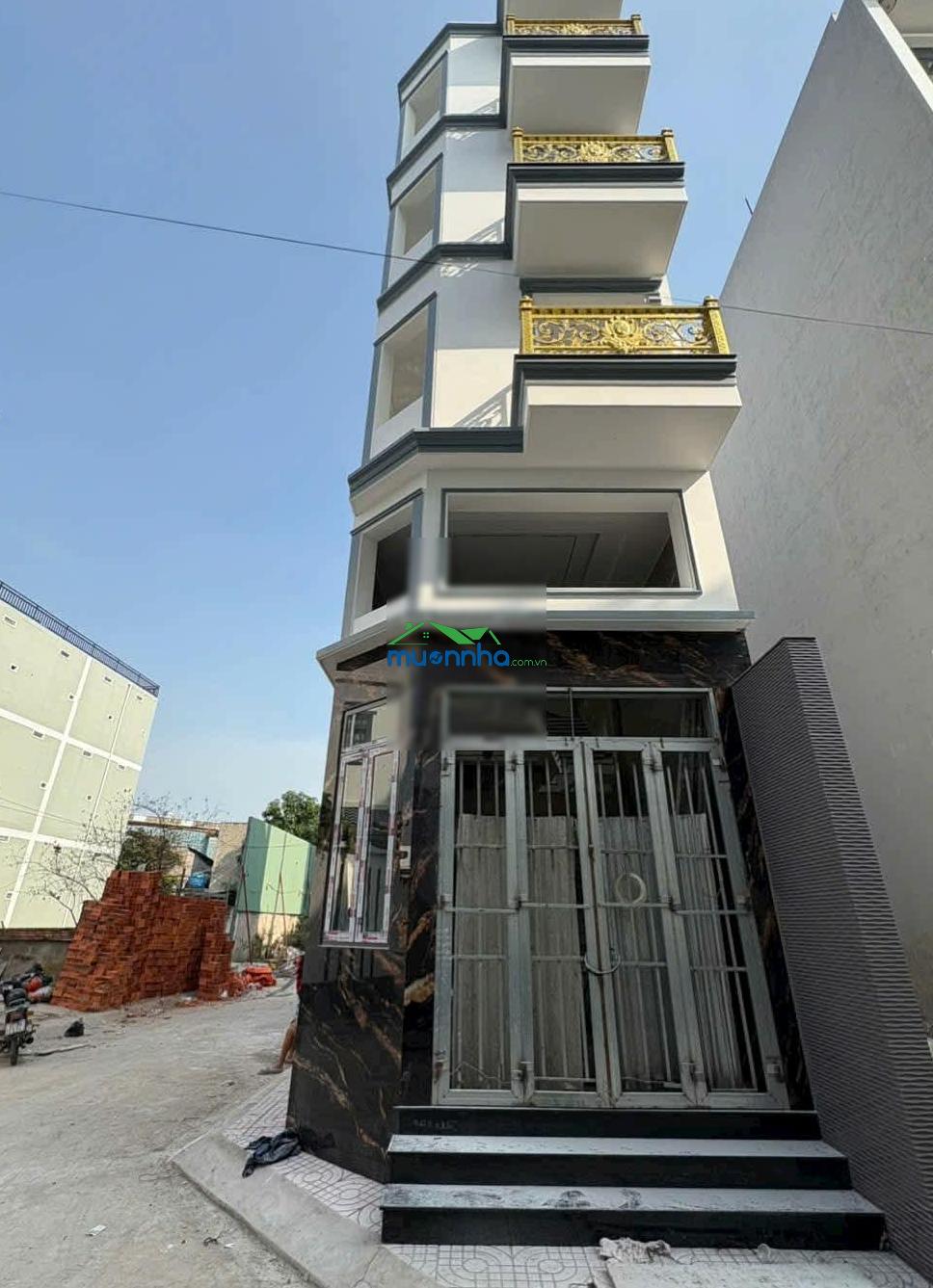 Nhà mới xây 5 lầu góc 2 mặt tiền đường xe hơi 1104 đường tỉnh lộ 10, dt 4x14m - 3