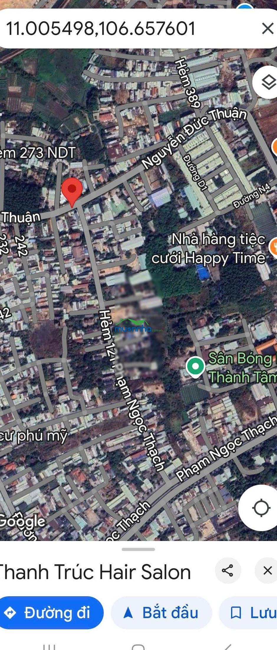 Mặt tiền nguyễn đức thuận 6x41m thổ cư 100m vị trí đẹp nhất đối diện trường mầm non giá ngộp 7,2 tỷ - 3