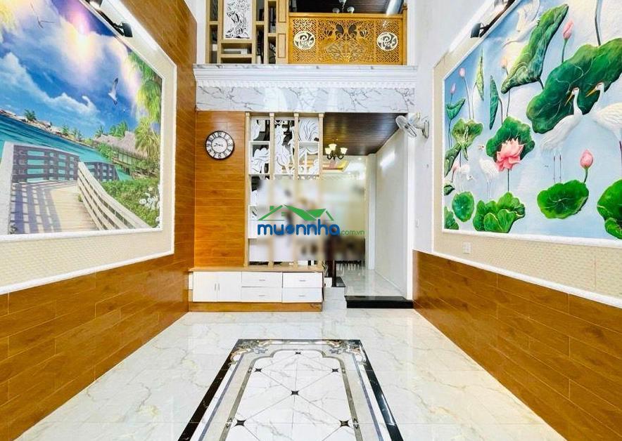 Bán nhà hẻm xe hơi tránh quang trung g vấp -5 tầng- 60m2 - gần mặt tiền - nhà mới ở ngay - nhỉnh 9t