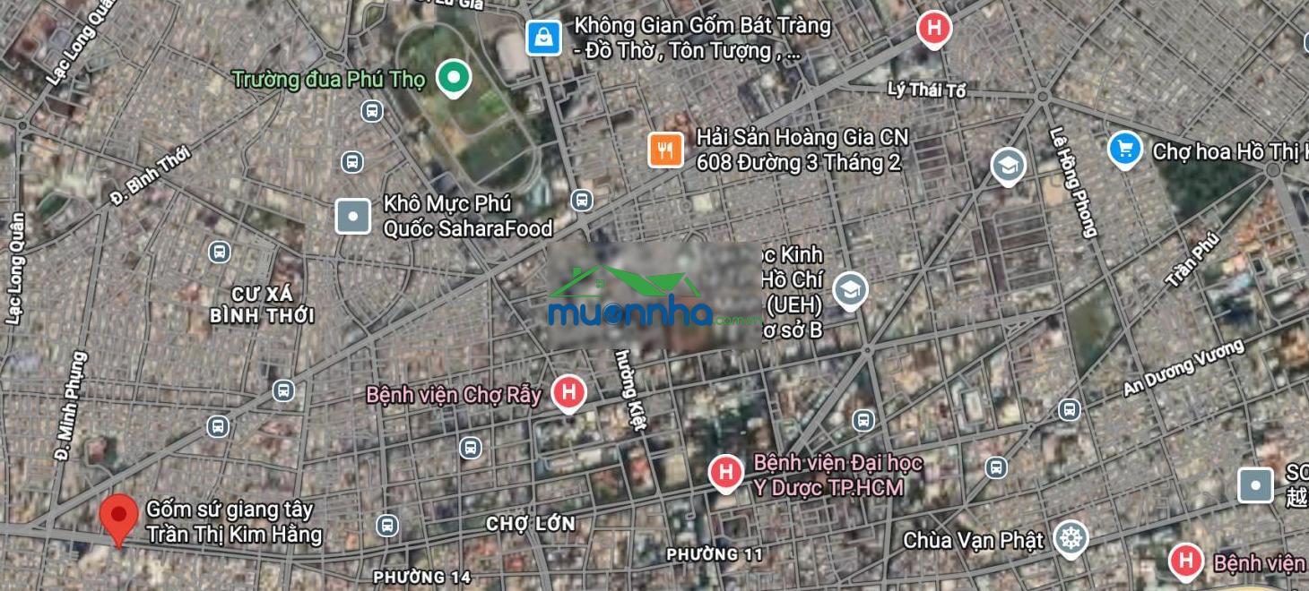 Bán chdv (14 phòng) 3 tầng - thang máy, pccc đầy đủ 3 mặt tiền hẻm xe hơi hồng bàng 751