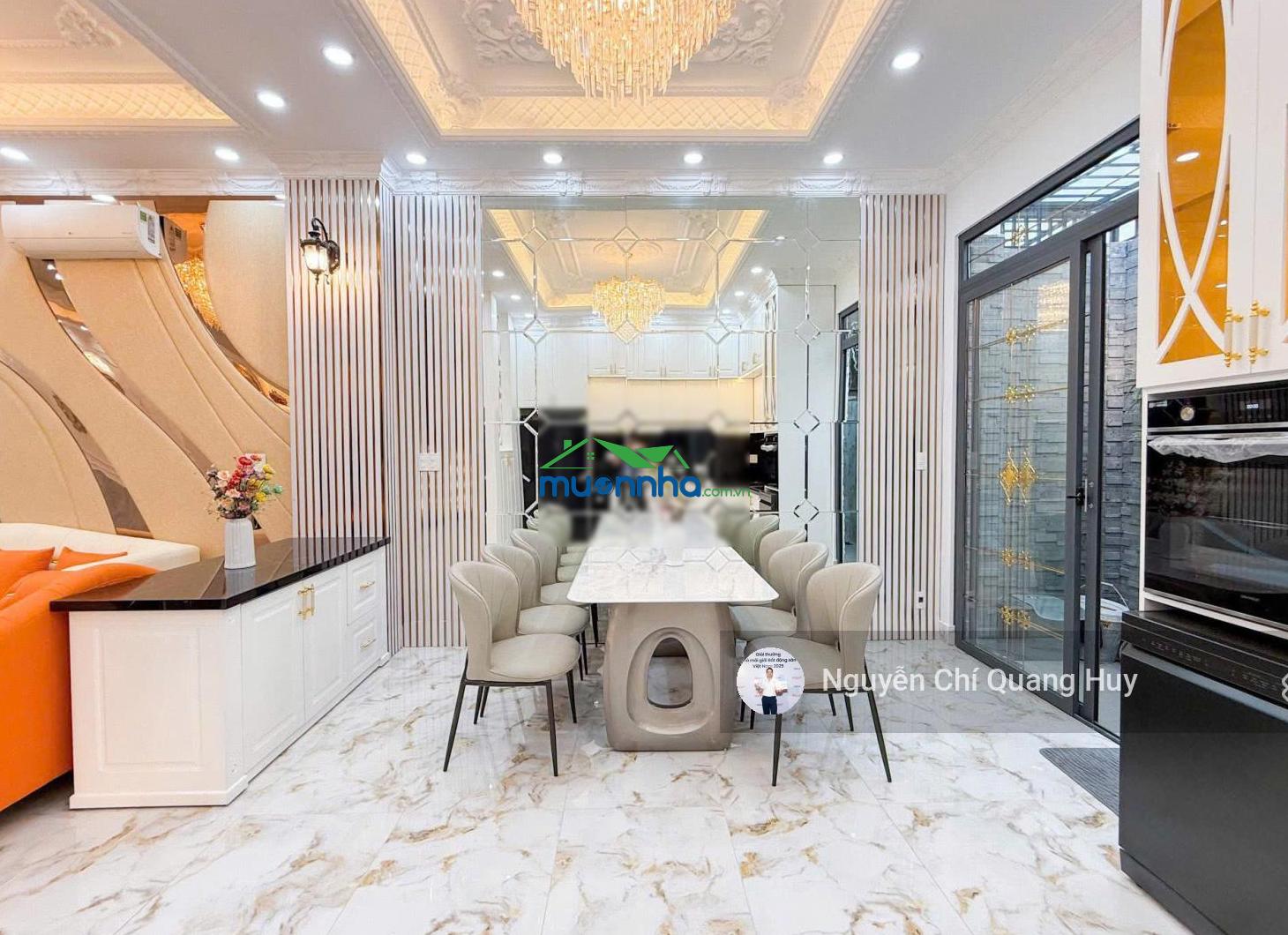 Nhà phố hiện đại xây dựng mới - đường 9m kdc 96 đào tông nguyên - 5m x 16m sổ hồng giá 9 tỷ