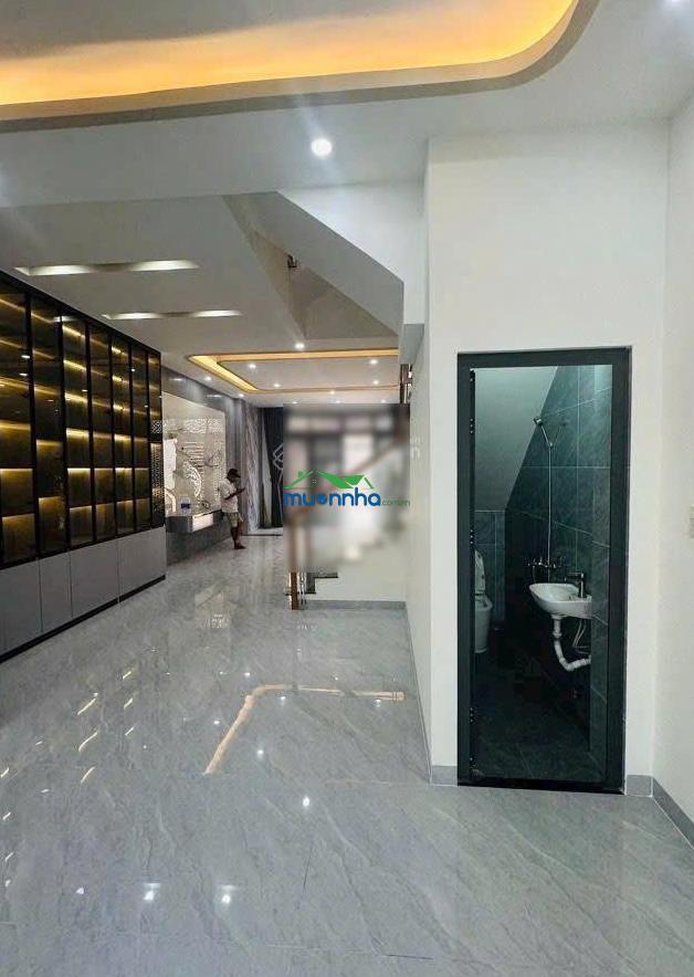 Nhà đẹp đón tết nguyễn thị sóc bà điểm nhà mới toanh 4 tầng 83m² ngang 5 full nội thất cao cấp - 2