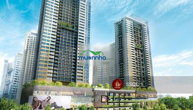 Tin thật 100% - cho thuê nhanh căn 1 phòng ngủ dt 59m2 tầng trung - trống sẵn tại estella heights
