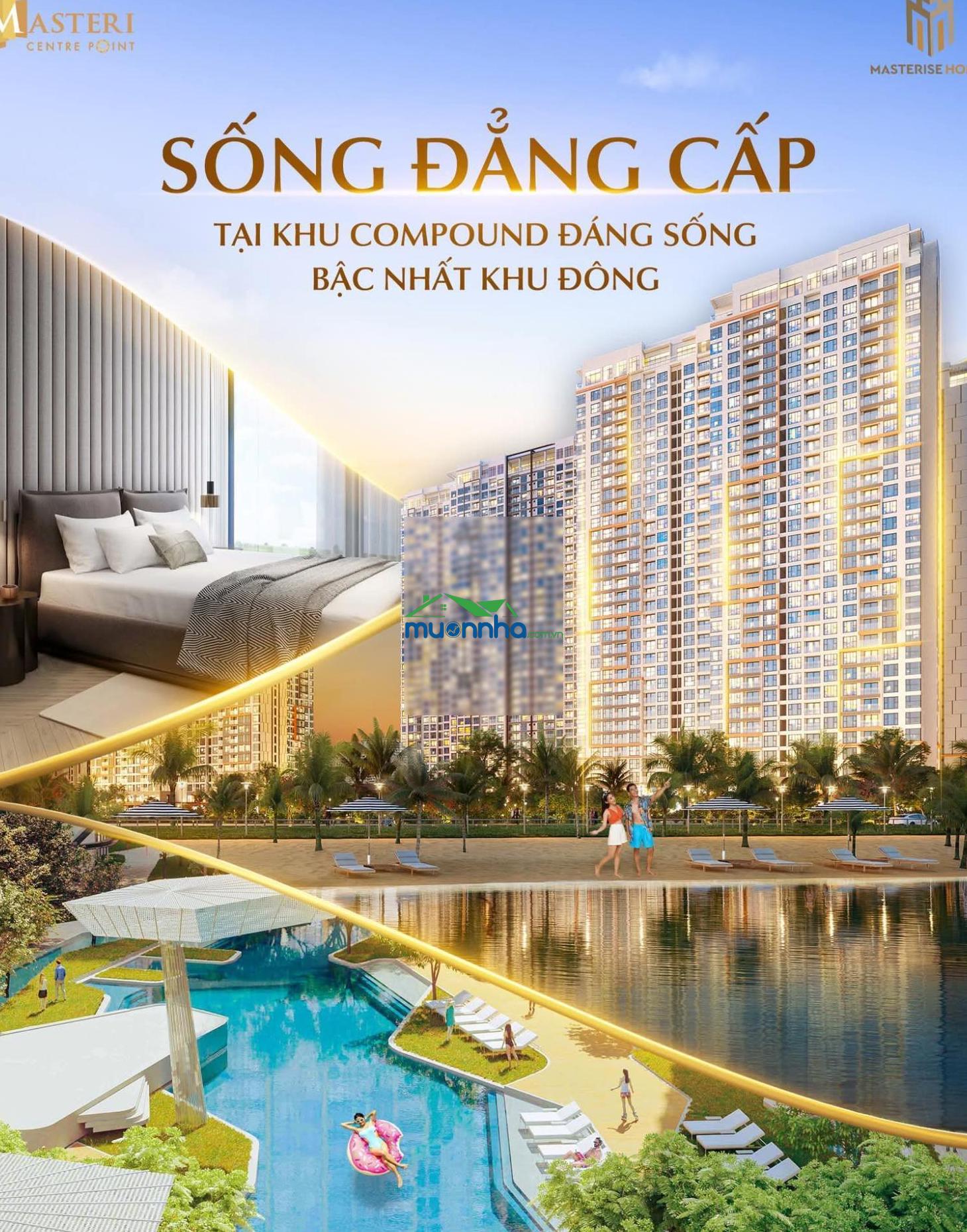 Căn hiếm - 2pn full nội thất - chỉ 4,48 tỷ bao hết. tầng đẹp - masteri centre point, đóng giãn - 3