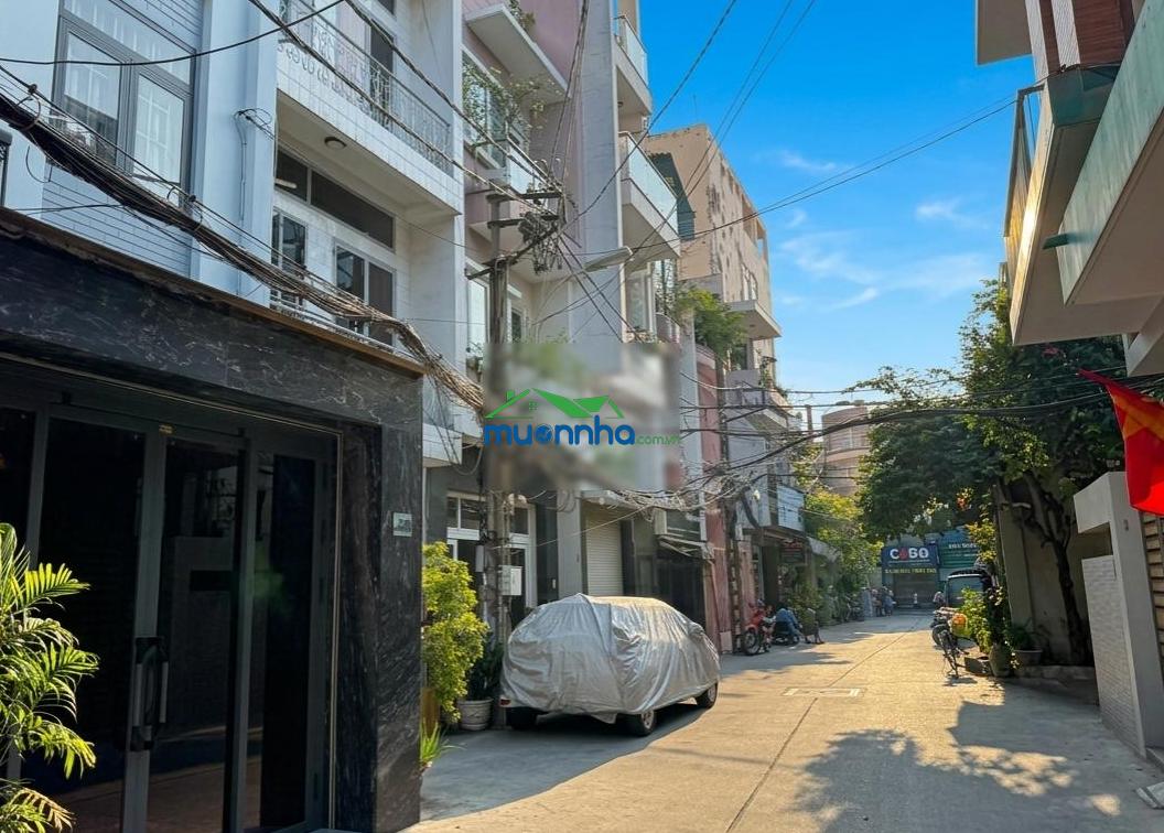 Bán nhà hẻm oto nguyễn văn đậu. ngang 4,2 x 15m. btct 2 tầng. xây mới 5 tầng. cho thuê 20 triệu/th - 3