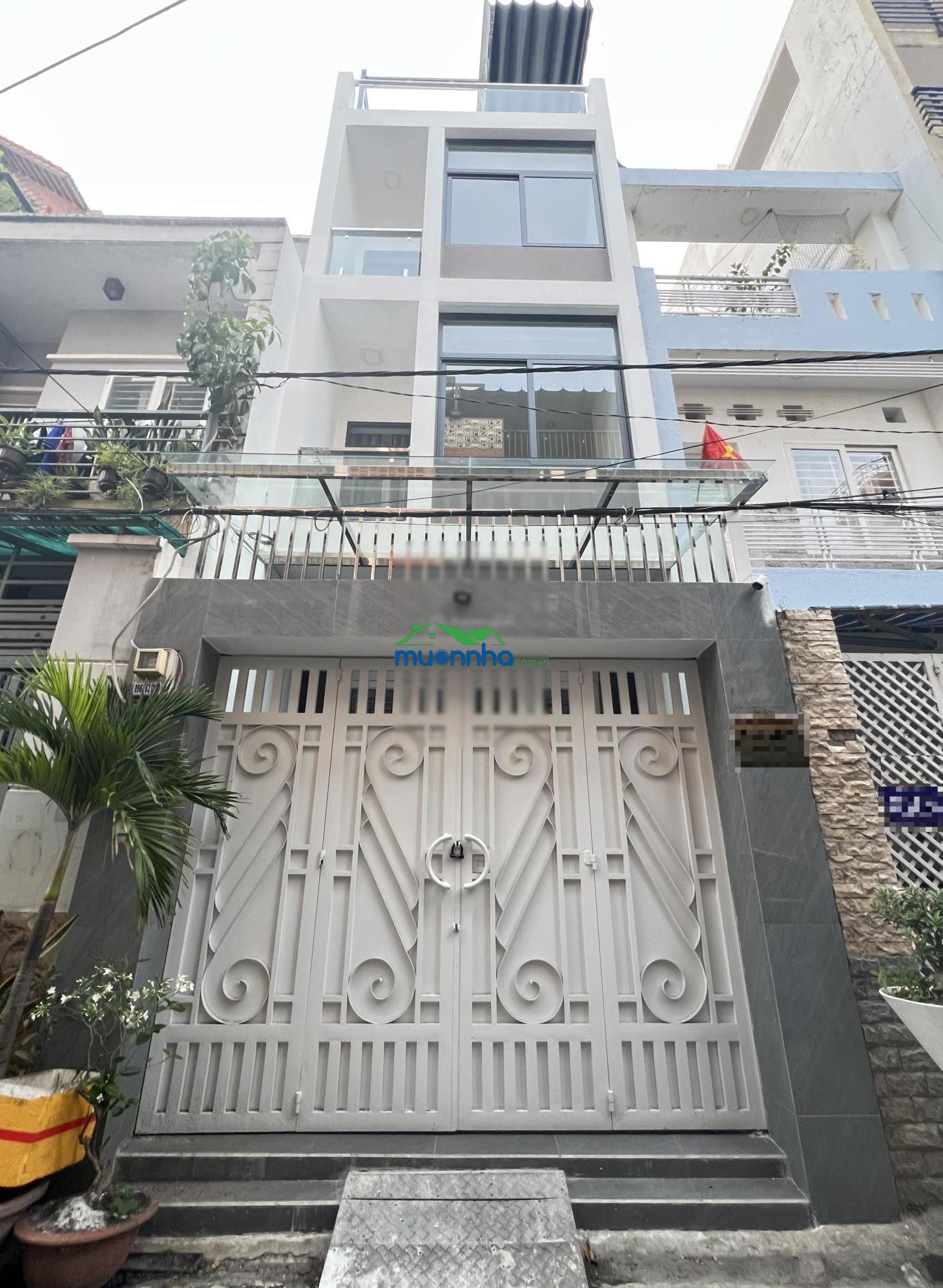 Giảm 500 triệu bán gấp nhà hxh thông - không gian yên tĩnh - 4x16,4m, vuông vức, 4 tầng mới - 4