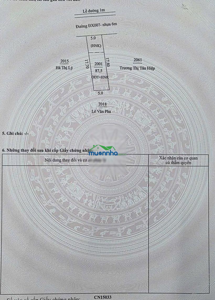 Mặt tiền kinh doanh đường dx007 đường nhựa kết nối kdc đông đúc, 5x17,8m làm nhà cực đẹp - 4