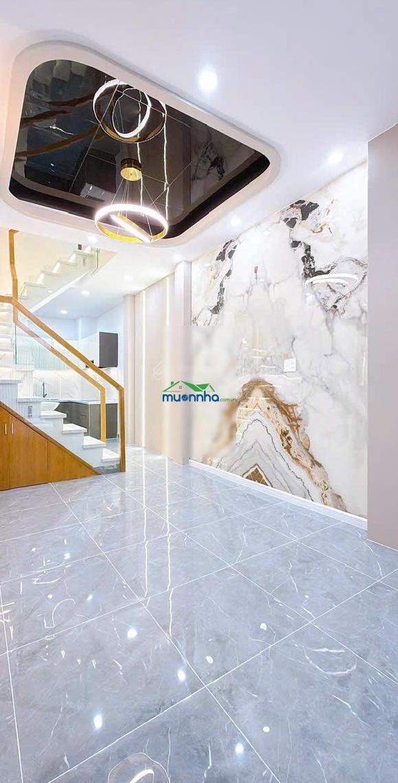 Bán nhà đẹp mới xây 3 tấm q4, xe hơi đỗ cửa, căn góc 3 mặt tiền hẻm kinh doanh, 3 pn, giá 8 tỷ 9 tl