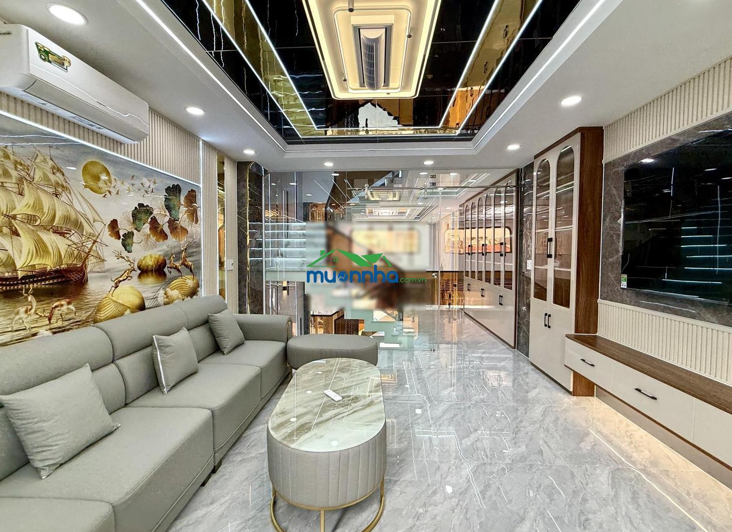 Cặp đôi nhà phố ngay bên ubp và trường học, dt: 4x16m, lửng, 3 lầu, có ô chờ thang máy, 6.2 tỷ - 4