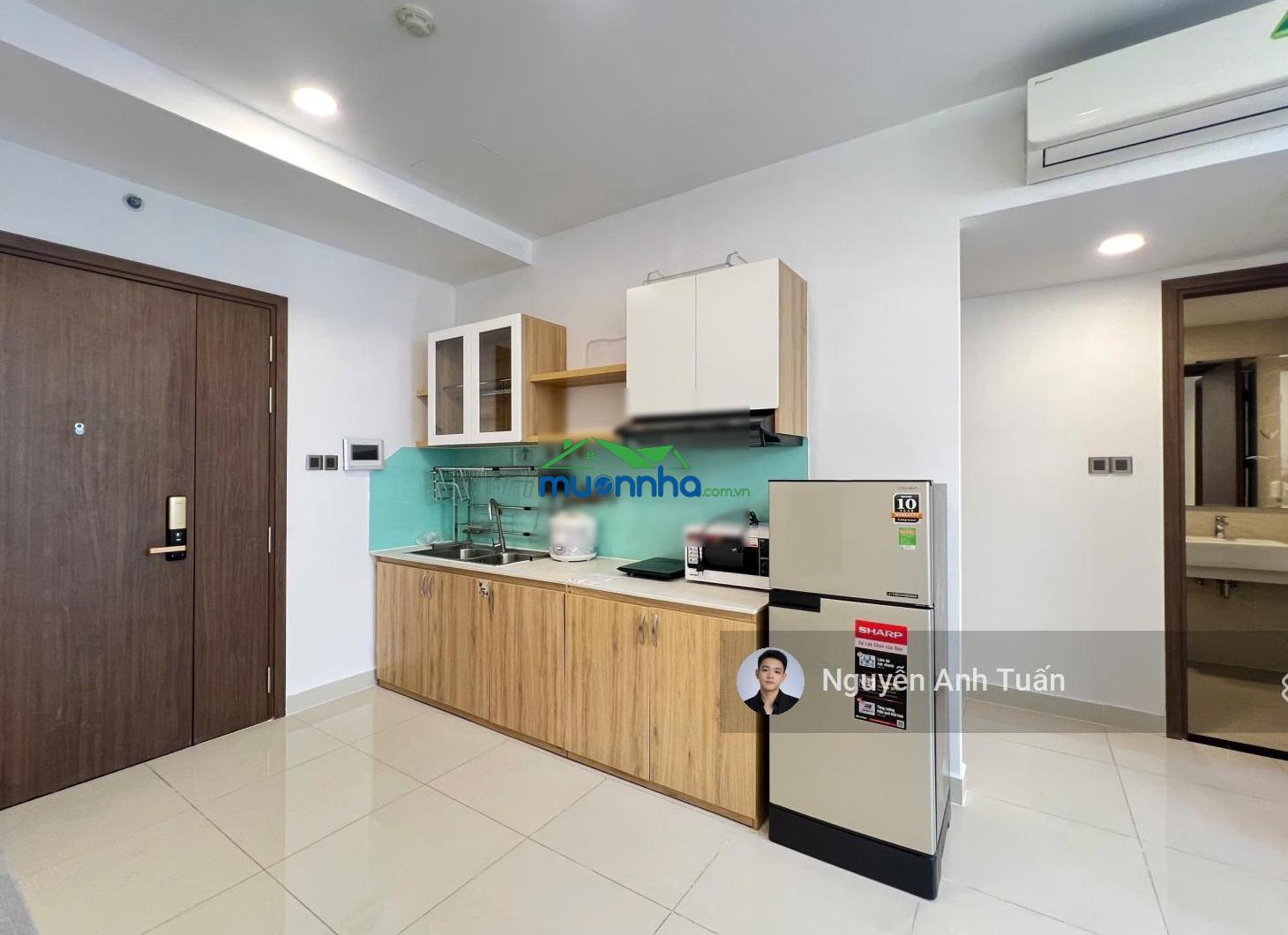 Cho thuê cc 2pn, 1wc, 65m2 tại saigon royal residence chỉ với 18 triệu vnd - tầng cao view thoáng - 3