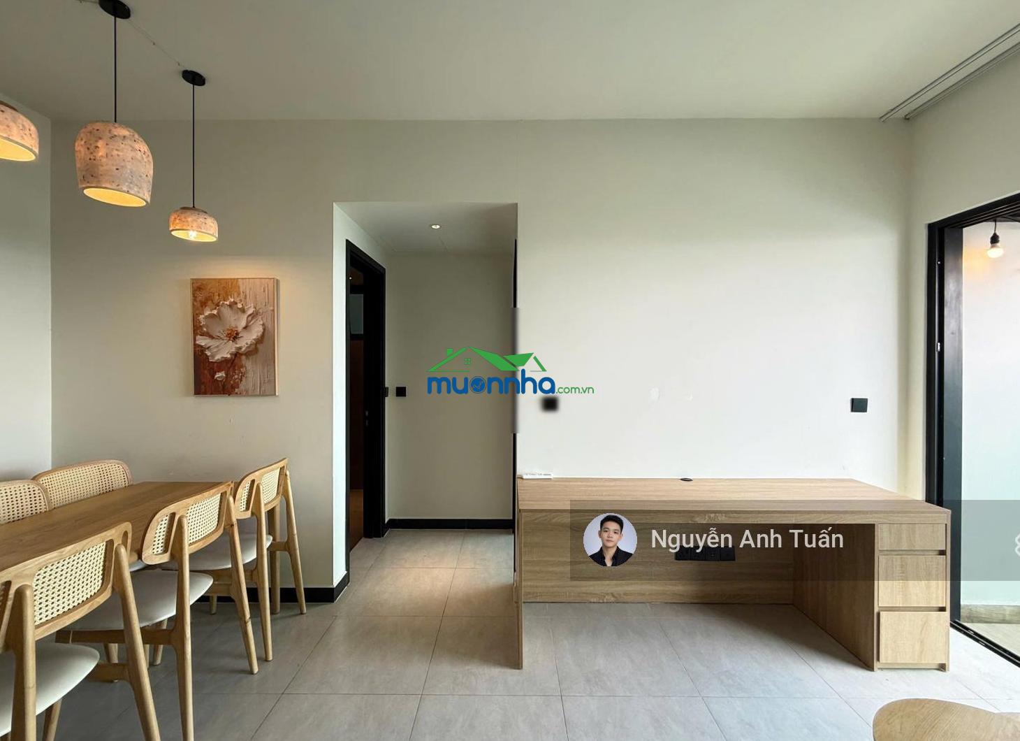 Cho thuê cc de la sol, 18 triệu, 67m2, 1pn, 1wc - view sông, nhà nội thất cao cấp mới 100% - 4