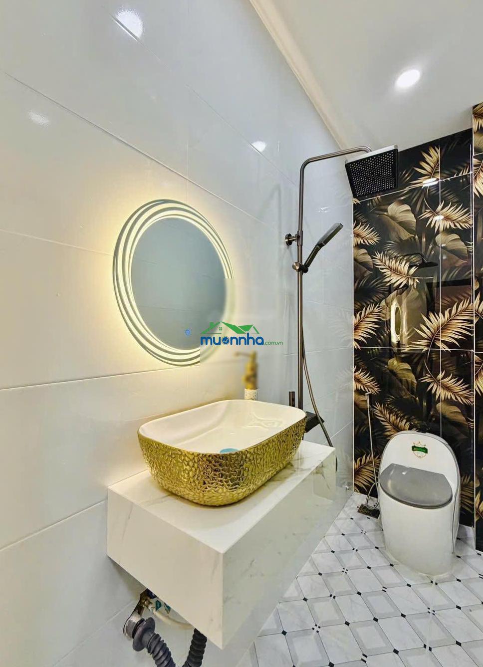 Nhà mới - ngang rộng 4 mét - cạnh quận phú nhuận - công viên gia định - đường quang trung - 2 tầng - 2