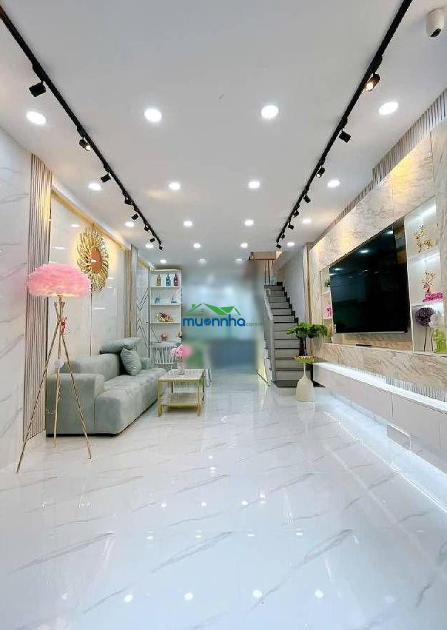 Bán nhà tân hưng. cạnh lotte. 4 tầng 5 phòng ngủ. dt: 3.7m x 9m. hẻm oto. sổ hồng. giá chỉ 7.5 tỷ - 4