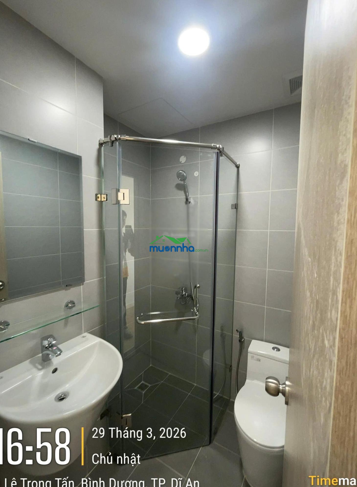 Căn góc 2pn 2wc tại bcons polaris, 7 triệu/tháng, diện tích lớn