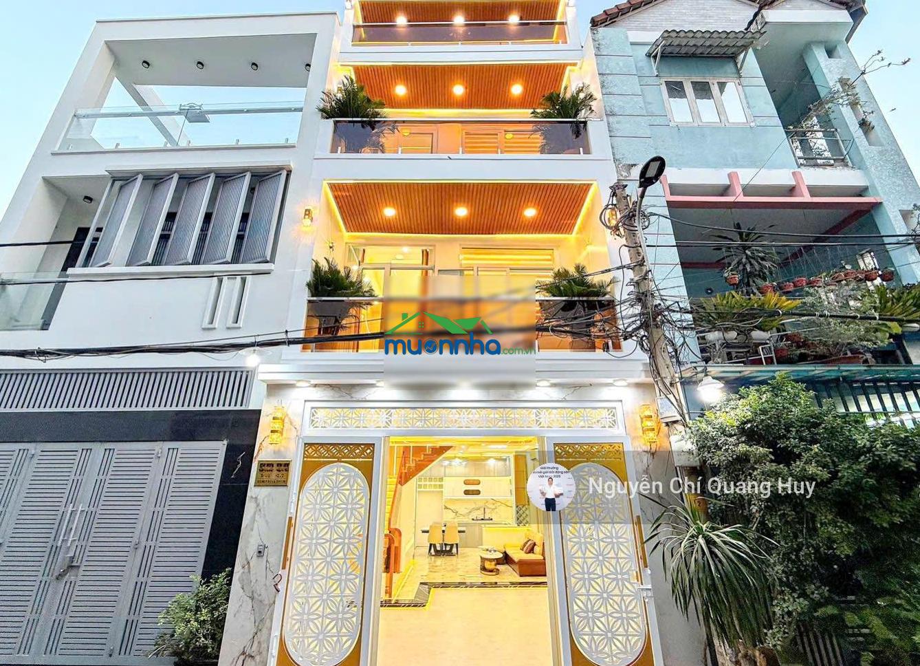 Nhà phố hiện đại vừa hoàn thiện - hẻm 6m gò ô môi ngay phú mỹ hưng quận 07 - 5m x 12m giá 9,99 tỷ - 2