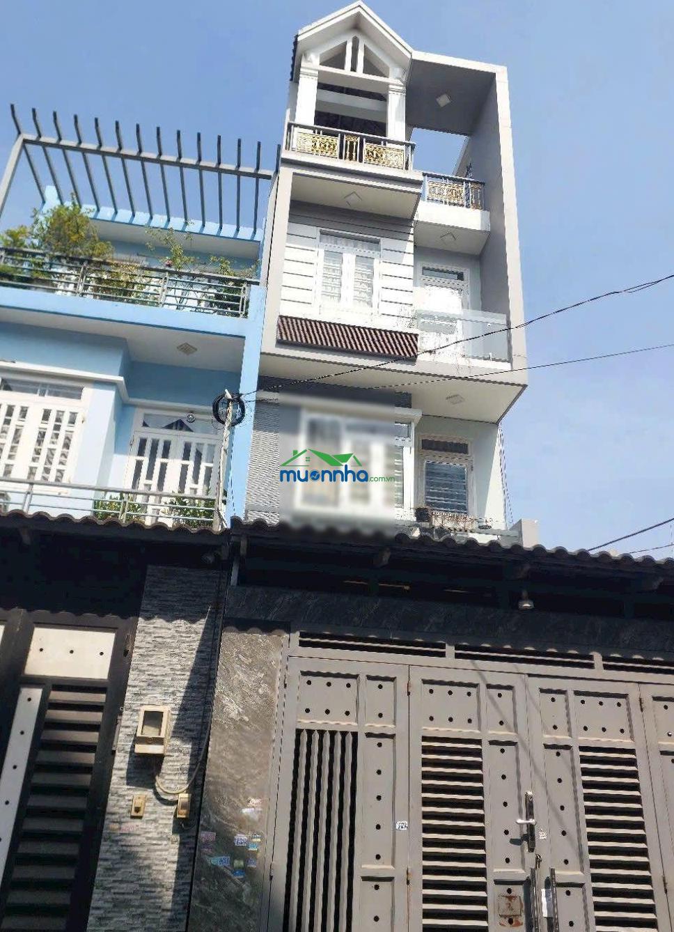 Nhà 4 lầu, 84m2 sau lưng th kim đồng, hẻm thông kinh doanh. chủ kẹt ngân hàng