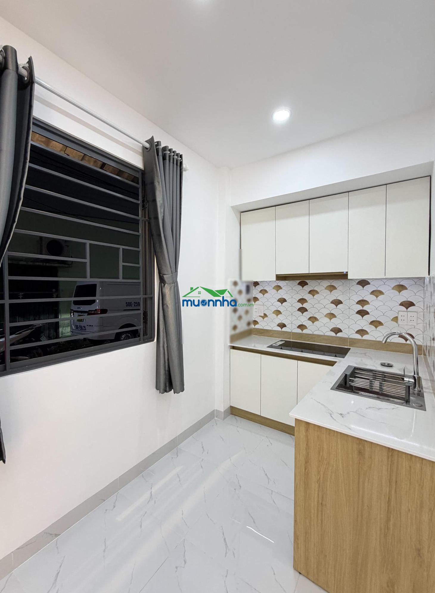4 tỷ. bán nhà riêng hòa bình, hẻm 8m thông, nhà đẹp như hình, 2pn, 2wc, nội thất full - 3