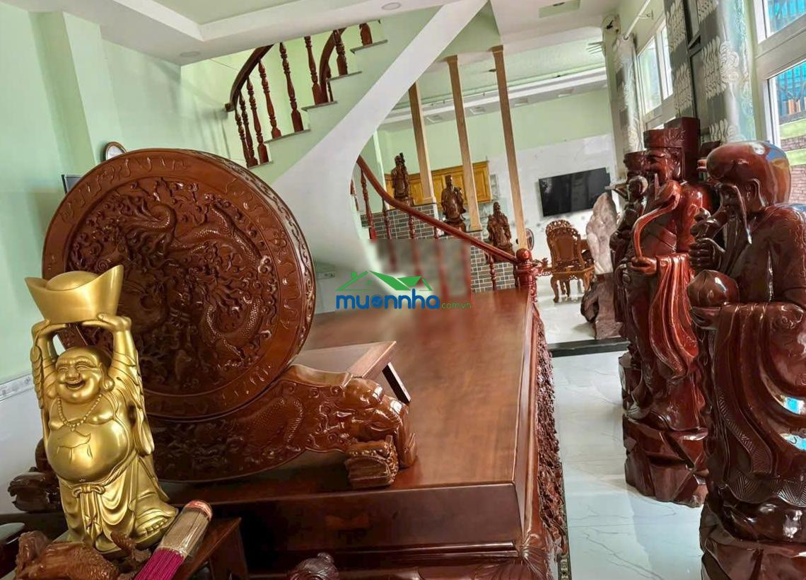 Giảm ngay 600tr còn 9.8 tỷ tl nhà 4 lầu khu biệt thự làng hoa nguyễn văn khối- gò vấp,( 5x17) 85m2 - 2