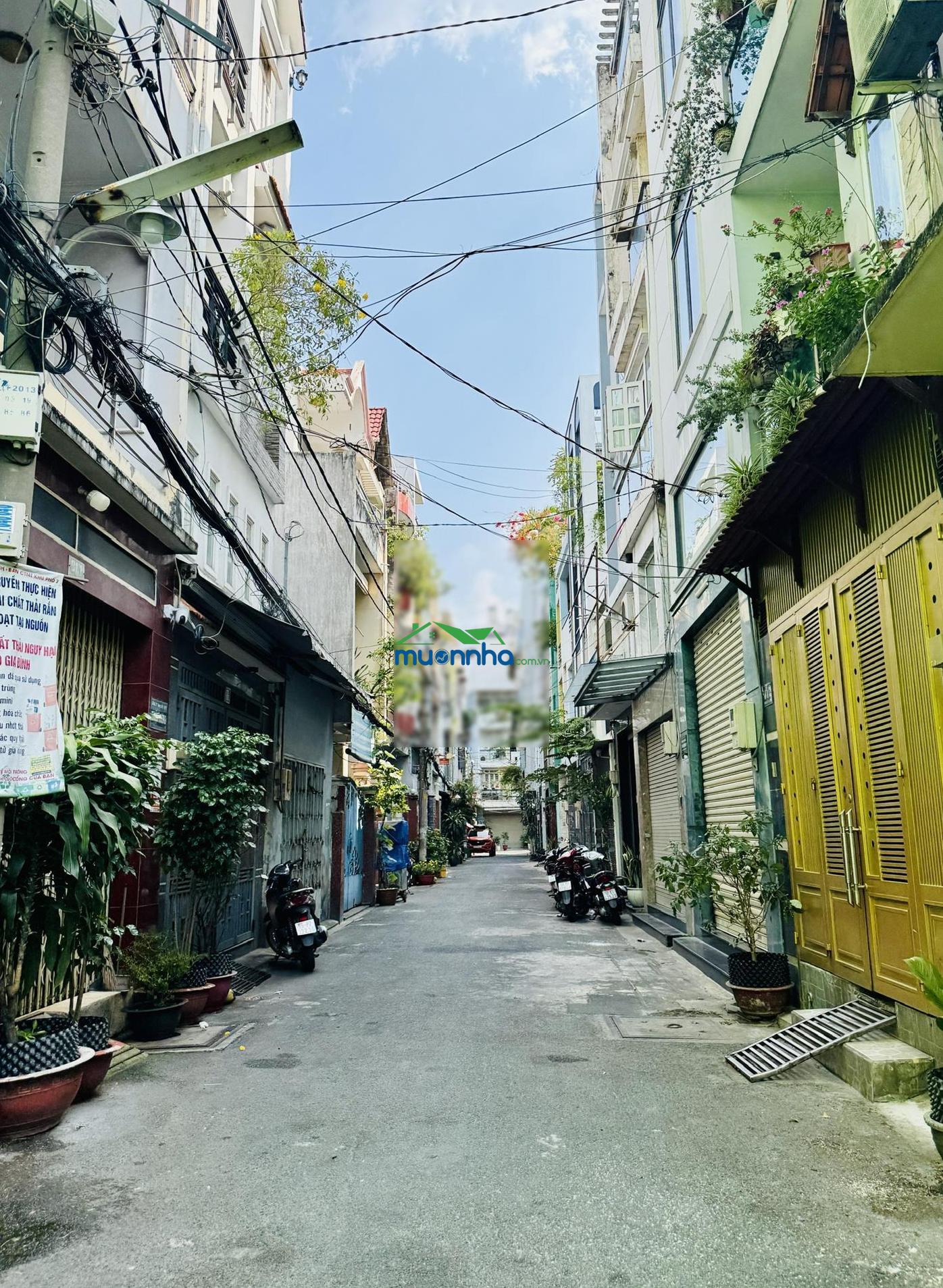 Bán nhà hẻm hoàng văn thụ, phường 4 tân bình (4,5*16,5) chỉ 9,5 tỷ; gần nhà hàng adora, sân bay - 2