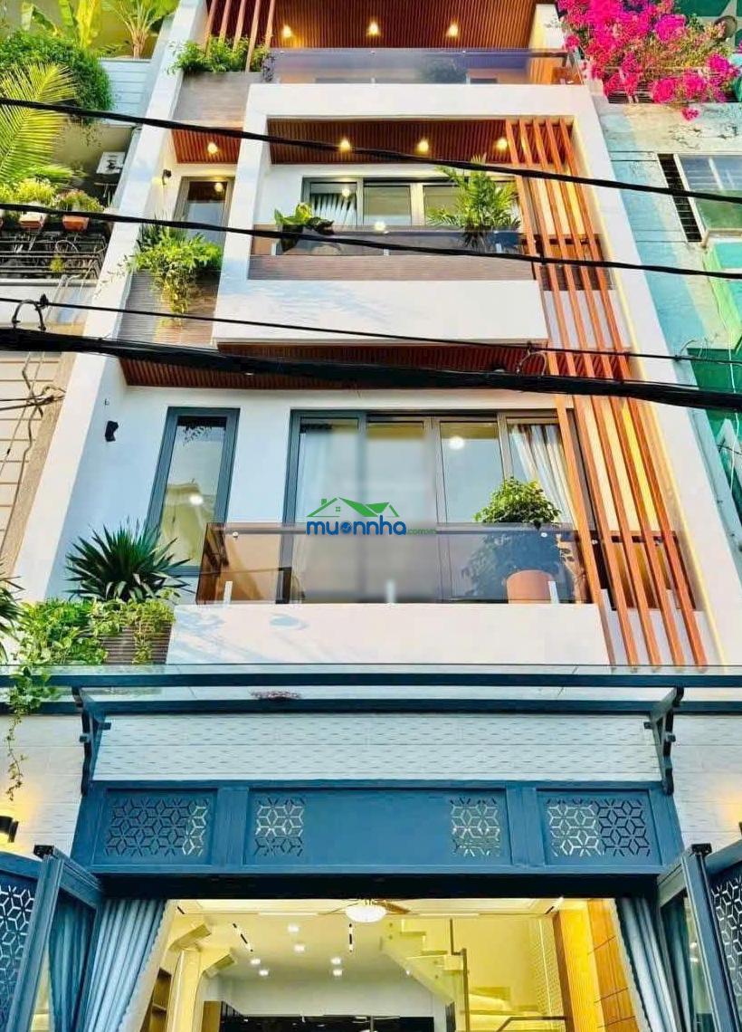 Chính chủ bán căn 63m² quang trung, xây 1 trệt 3 lầu hẻm oto. giá 5 tỷ 100, sổ riêng. gần ubnd - 2