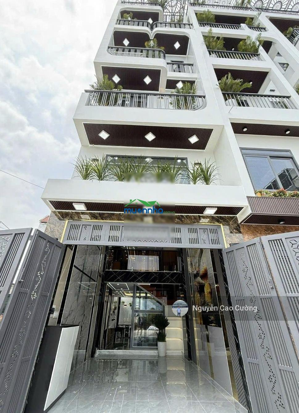 Siêu phẩm nhà phố thang máy 4x16m đúc 1lững 3 lầu đường 10m điện nước âm khu đồng bộ thới an 16