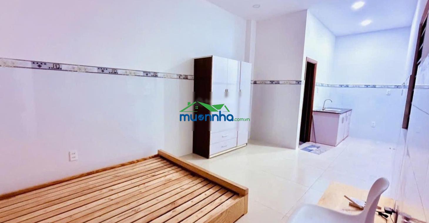 Bán chdv 7 tầng 12 phòng thu nhập 60tr/th hẻm ô tô thông sát mt lê đức thọ p. an hội đông chỉ 15t