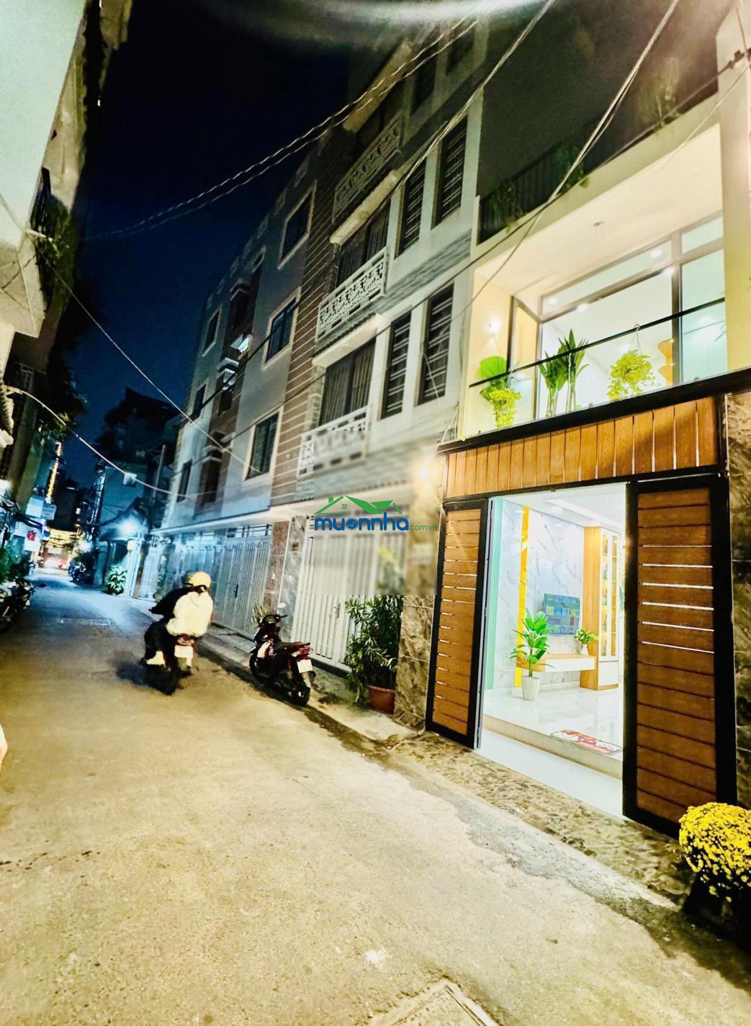 Hẻm xe hơi trải nhựa thông - thích quảng đức - đức nhuận - 2 mặt thoáng - 55m2 (4x15) - 2 tầng