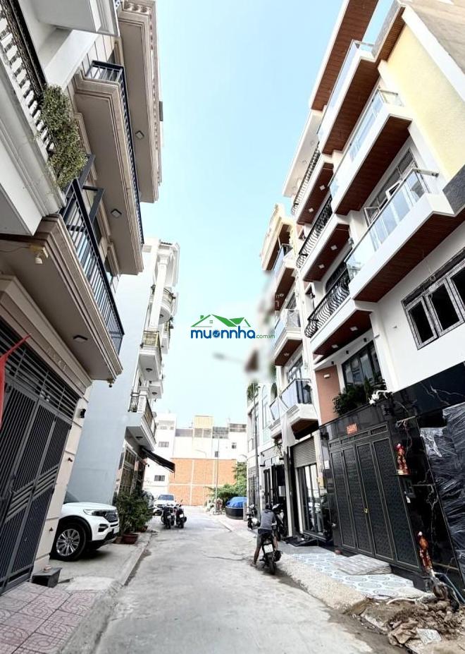 Ngang 5.4m, 4 tầng 6pn, hẻm 7m xe tải tránh có dòng tiền 12tr/th, lk4 - 5