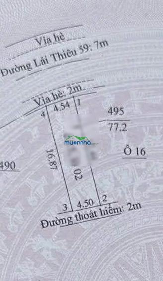 Đất kdc ngay sông sài gòn lái thiêu 77m² full odt đường nhựa 7m oto giá 4 tỷ 350tr - 3