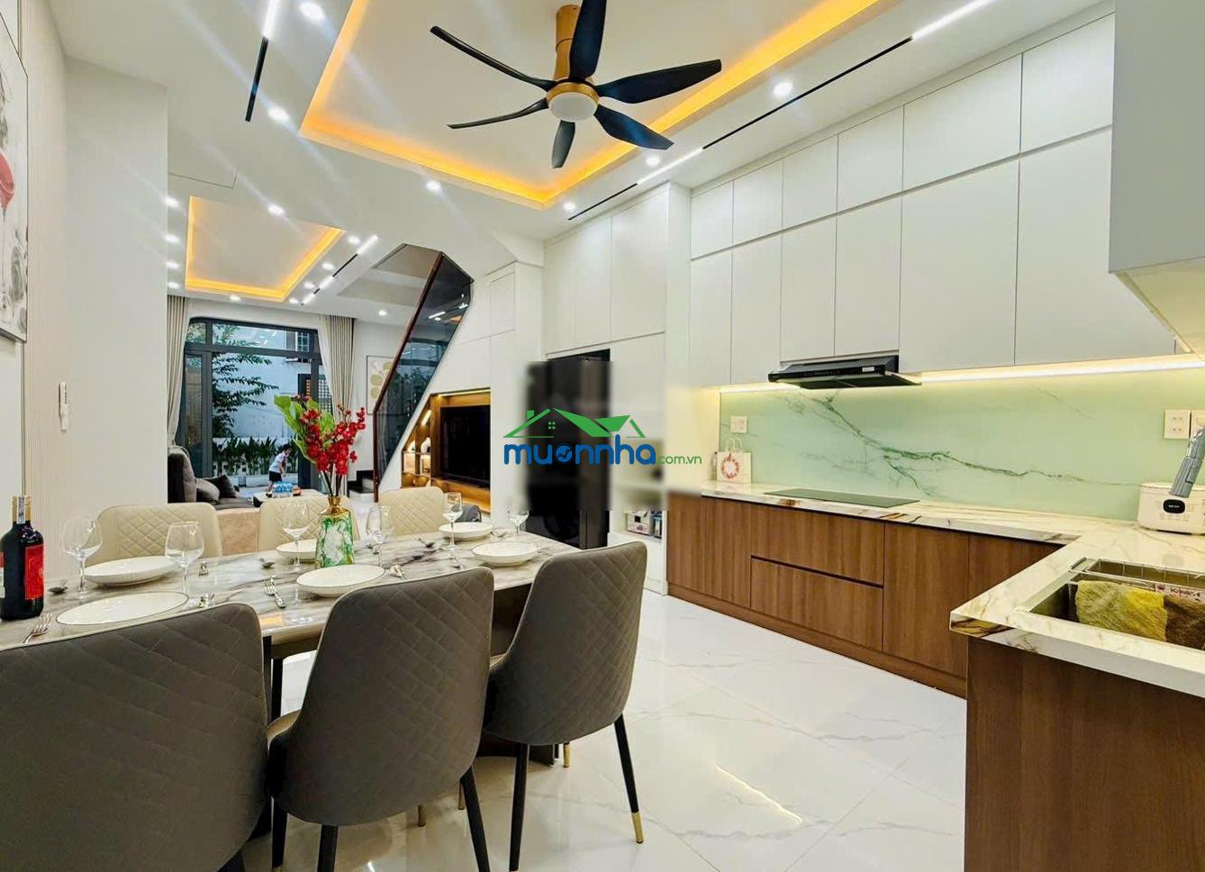 Nhà 3 lầu xây mới full nt cao cấp - tl19 gần nguyễn oanh gò vấp giá tốt nhất thị trường hẻm 6m - 2