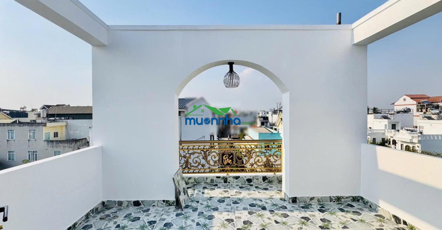 Bán gấp nhà mới đẹp 4 tầng 4.2x19m, full nội thất, giá 5.9 tỷ, hẻm xe hơi huỳnh tấn phát, tt nhà bè