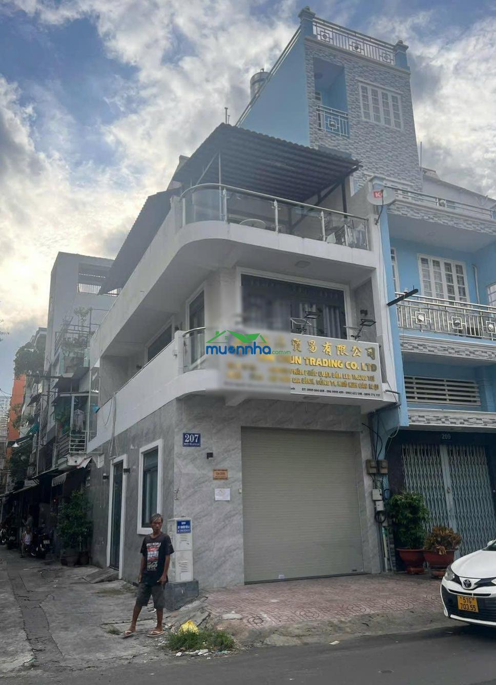 Bán nhà mặt phố tại 207, đường nguyễn tiểu la, quận 10, giá cực chất 12,8 tỷ, 45 m2