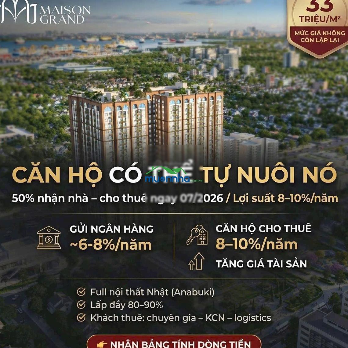 Căn hộ maison grand phú mỹ - giá tốt, tiềm năng cao, mua ngay kẻo lỡ - lh 0911 397 *** - 2