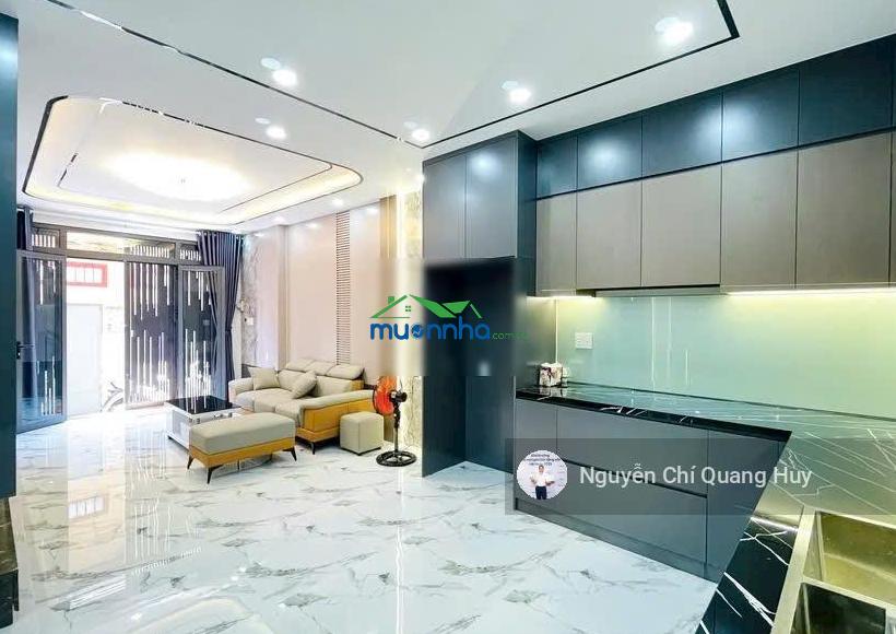 Nhà phố hiện đại đủ nội thất - hẻm 3m 502 huỳnh tấn phát - 5m x 9m sổ hồng khu hiện hữu giá 5,35 tỷ - 2