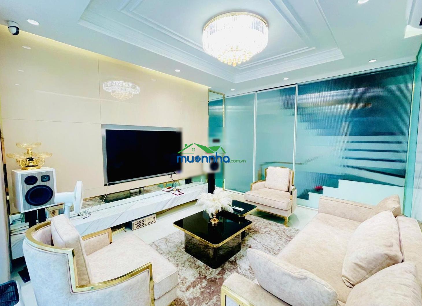 Nhà khu vip đường số 12m - quận 7 6 tầng - 7 phòng thang máy gara ô tô nhà thông minh - 4