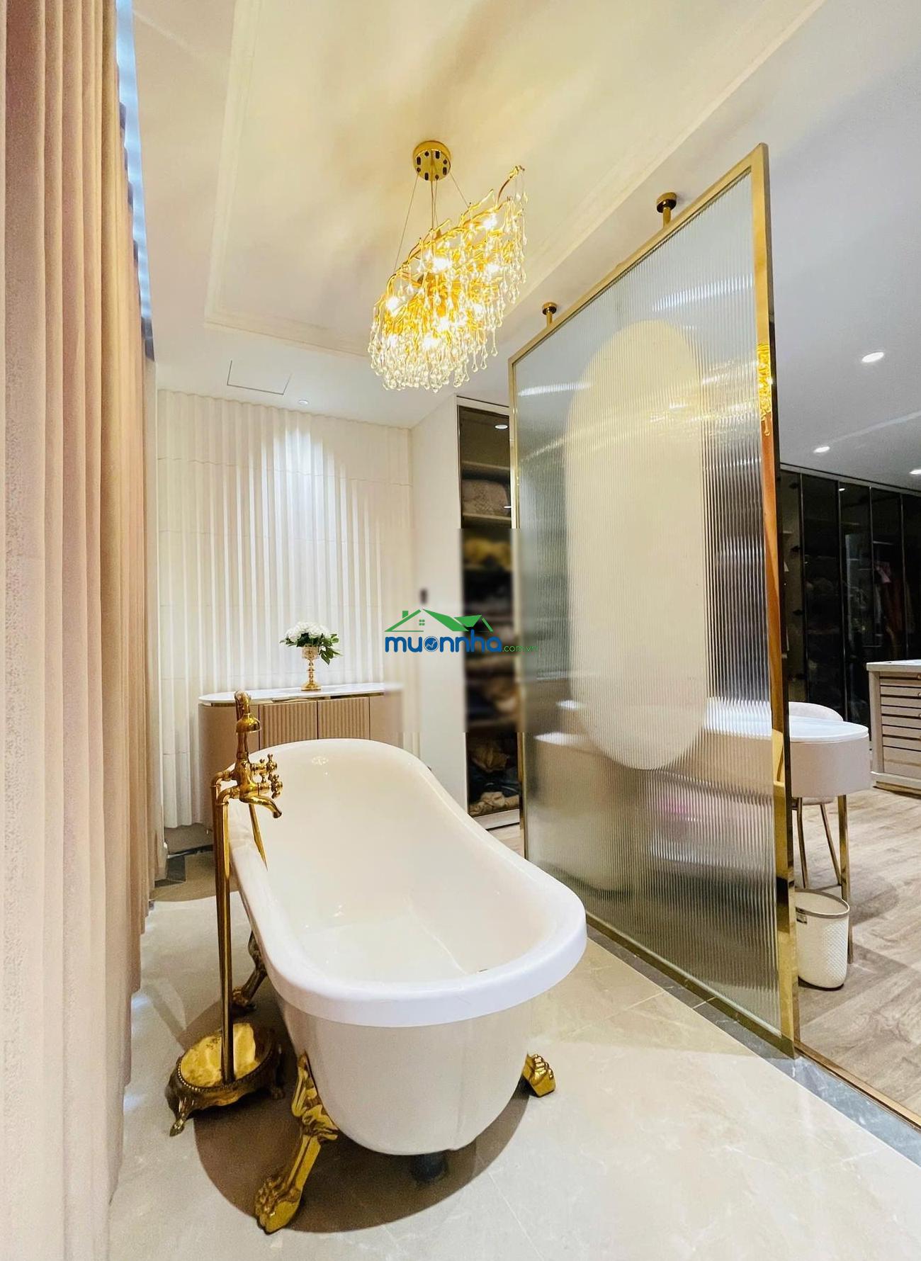 Nhà khu vip đường số 12m - quận 7 6 tầng - 7 phòng thang máy gara ô tô nhà thông minh - 2