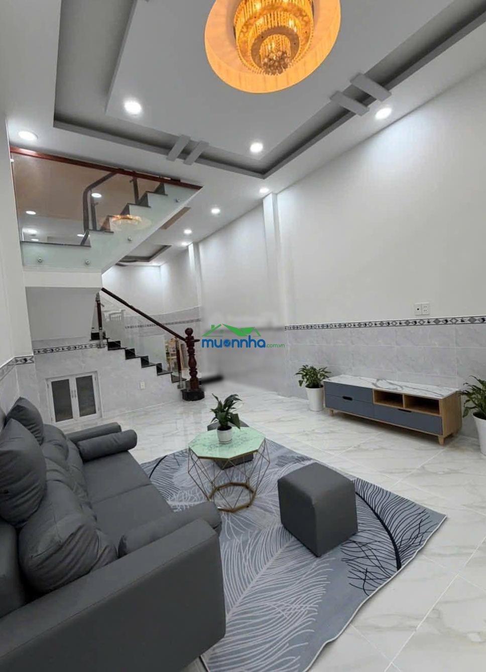 Nhà phố 1 lầu shr hẻm 308 huỳnh tấn phát - thông ra eco green - 4