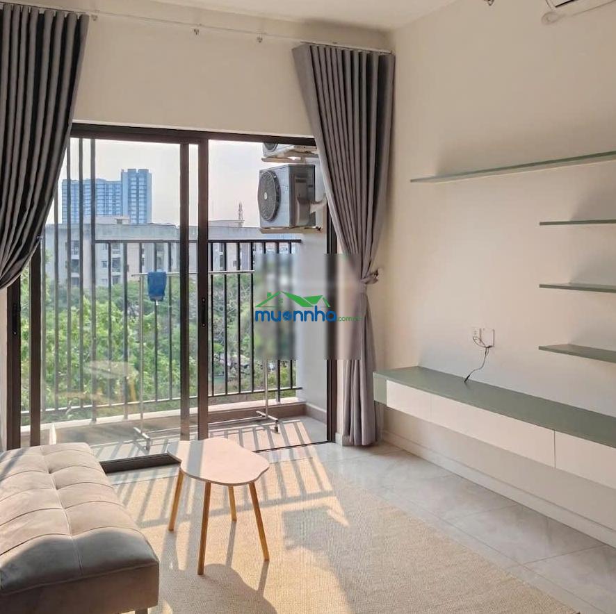Cho thuê 1pn+ view trực diện công viên tầng thấp tại the privia - 51m2 - full nội thất có máy lạnh - 3