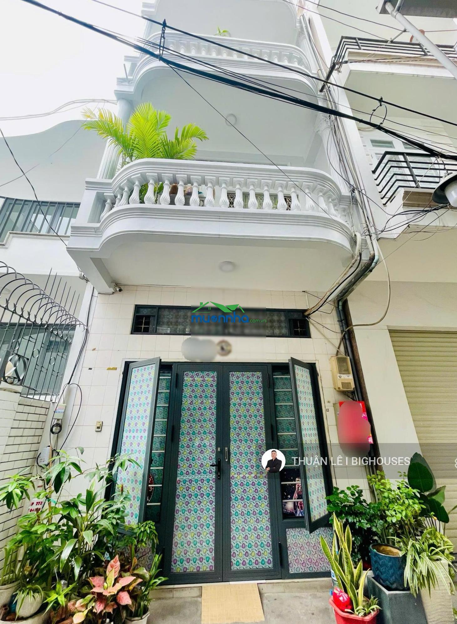 Giảm gấp 2tỷ về 10tỷ. khu sân bay tân sơn nhất - đường lam sơn & trường sơn (4mx12m) 3 tầng / 4pn - 3